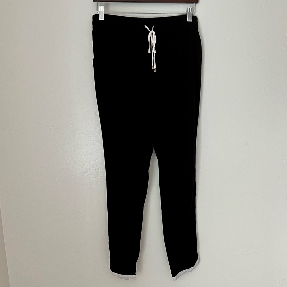 Nordstrom Black and White Track Pants